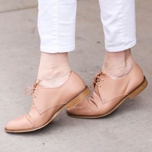 Everlane Tan Modern Oxford